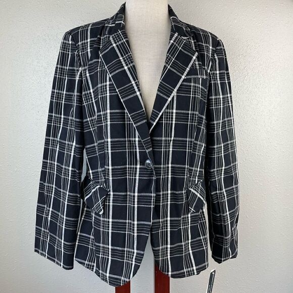 NWT Lifestyle Attitude by Larry Levine Blazer Jacket Size 14 - Picture 3 of 9